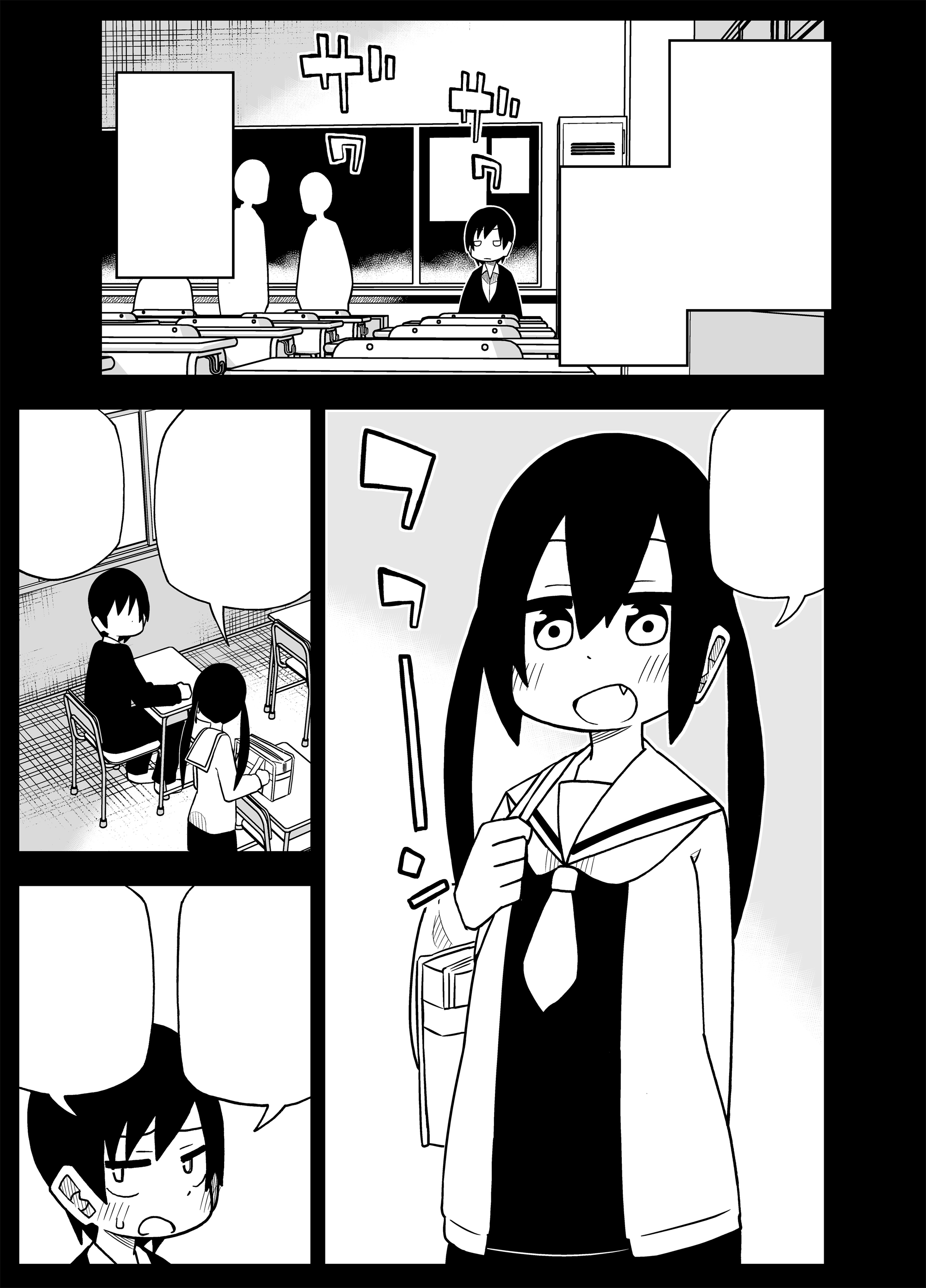 Ryuunen Shita Senpai to Moto Kouhai no Hanashi Scan ITA